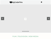 Tablet Screenshot of bigcedarfilms.com